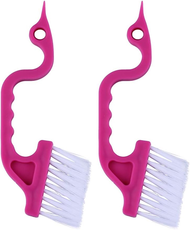 Hand-held Groove Gap Cleaning Tool, Cleaning Brush, Door Window Cleaning Brush, Kitchen Cleaning Brushes -2Pcs