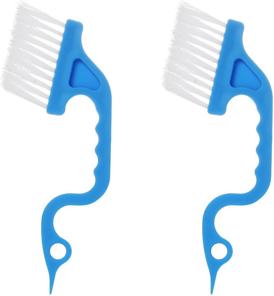 Hand-held Groove Gap Cleaning Tool, Cleaning Brush, Door Window Cleaning Brush, Kitchen Cleaning Brushes -2Pcs