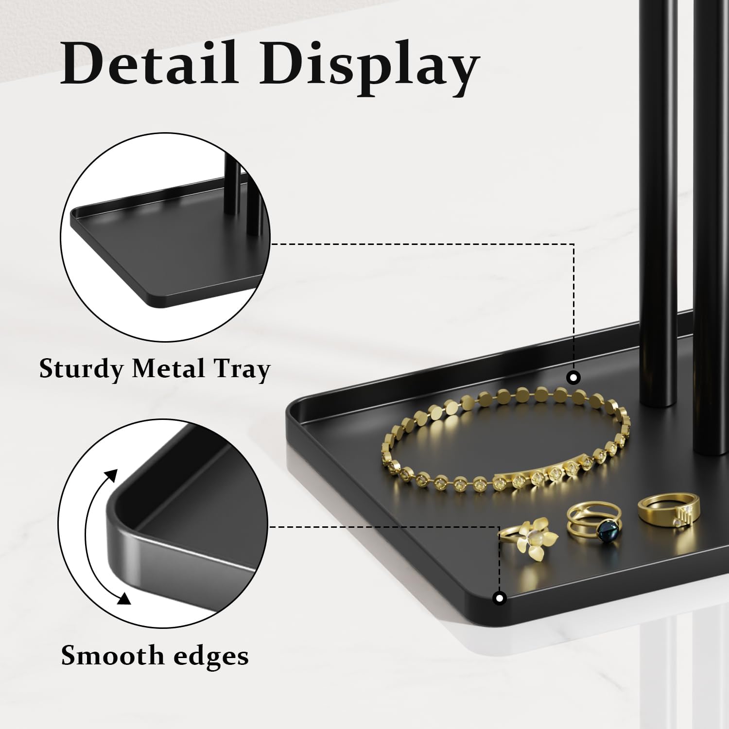 Jewelry Stand, Jewlery Holder, Jewlery Organizer, Jewelry Hanger-14.5