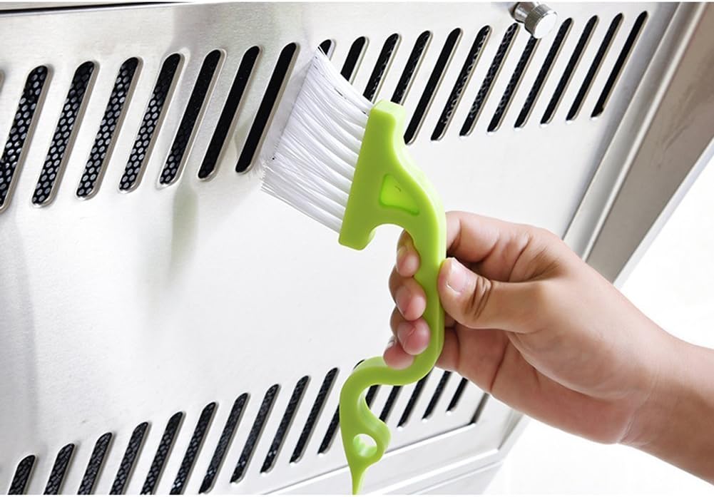 Hand-held Groove Gap Cleaning Tool, Cleaning Brush, Door Window Cleaning Brush, Kitchen Cleaning Brushes -2Pcs