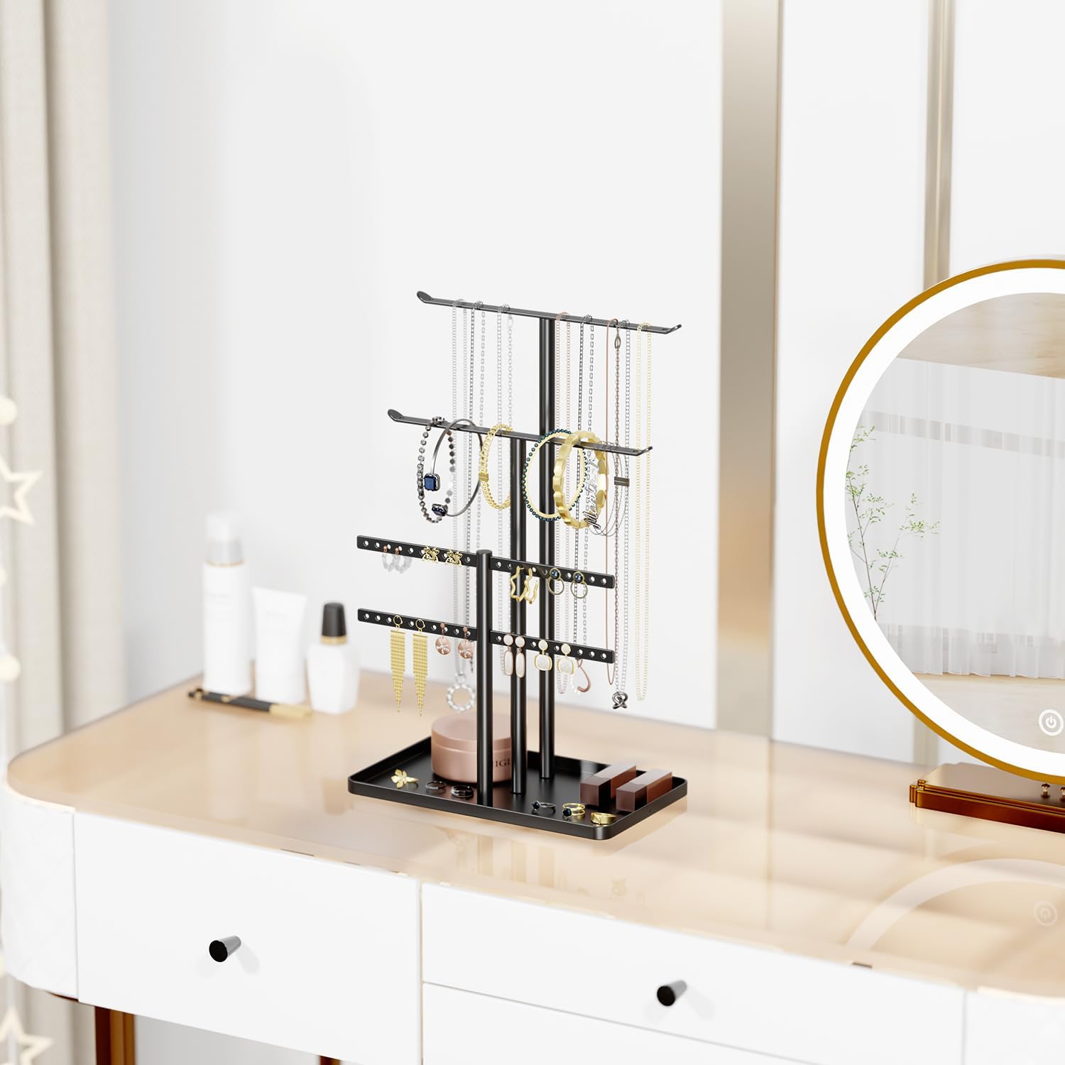 Jewelry Stand, Jewlery Holder, Jewlery Organizer, Jewelry Hanger-14.5