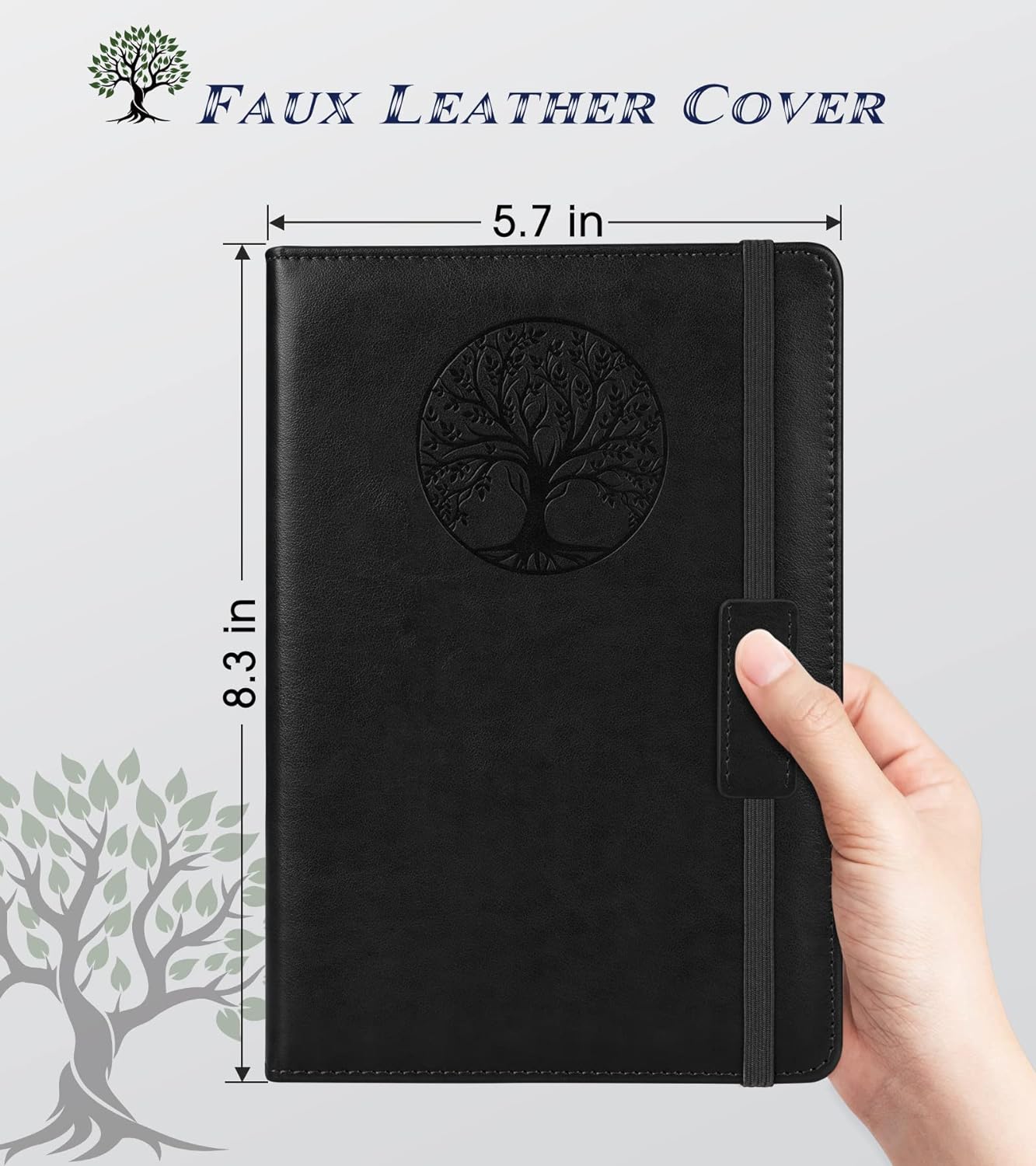 Journal Notebook for Women, Men, Journals for Writing, Travel, Business, Work & School, College - 256 Pages A5 Hardcover