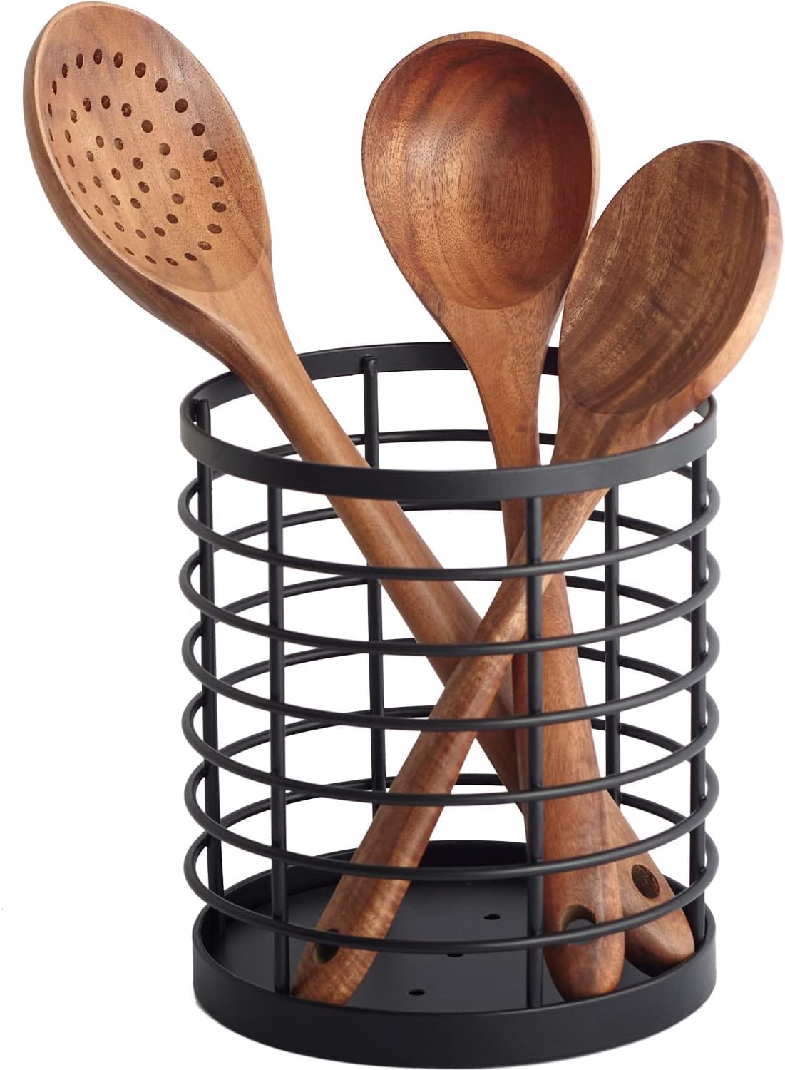Utensil holder for Kitchen Counter, Cooking Utensil Holder, Utensil Organizer -5.2
