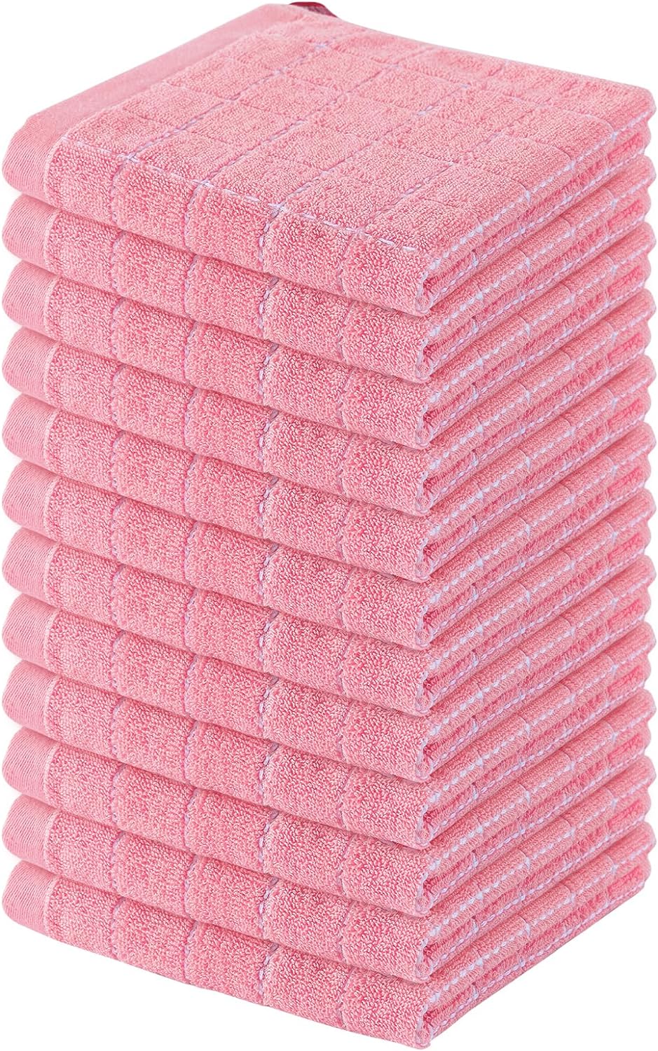 Kitchen Towels, Soft and Super Absorbent Dish Towels, Cotton Kitchen Towels -Pack of 4 (13