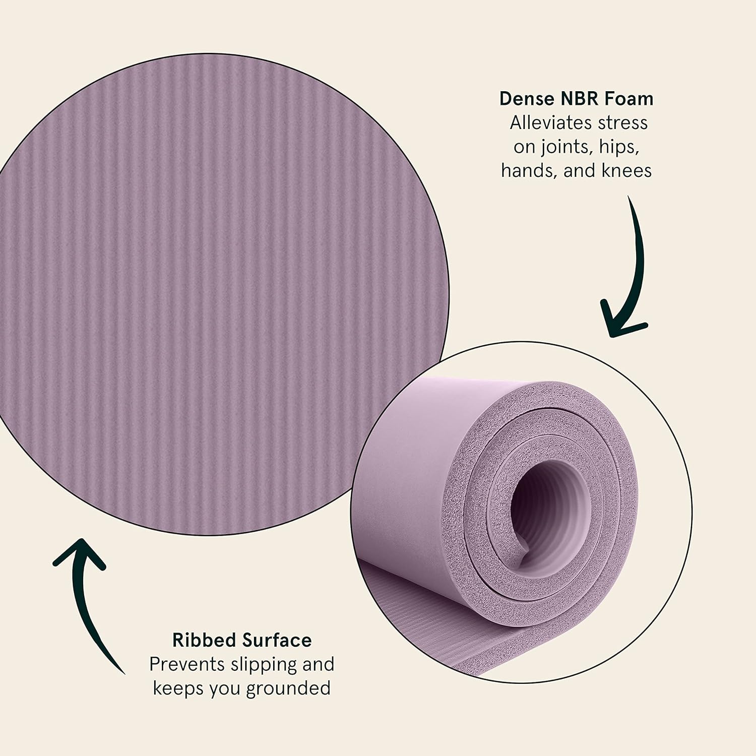 Yoga Mat, Non Slip Exercise Mat, Exercise Mat, Play Mat -1